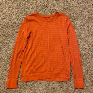 Lululemon Swiftly long sleeve - size 4 - orange